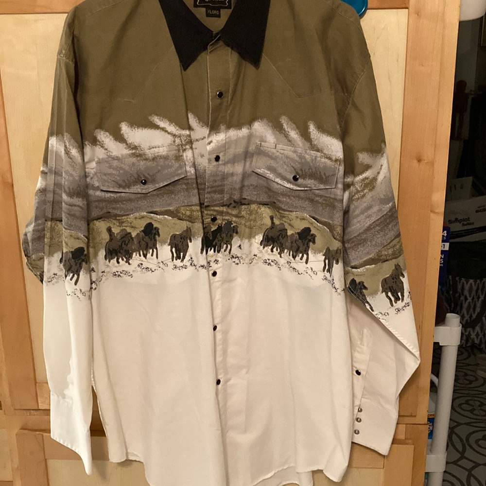 High noon western shirt. SizeXL